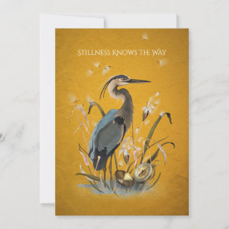Blauwe Reiger Aanpasbare Kaart