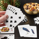 Blauwe Reiger, iPhone / iPad hoes Pokerkaarten (Insitu)