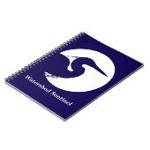 Blauwe reiger notitieboek (Linkerzijde)