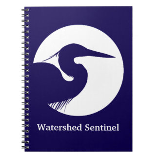 Blauwe reiger notitieboek