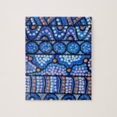 Blauwe reis puzzel legpuzzel (Verticaal)