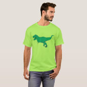 Blauwe Rex T-shirt (Voorkant volledig)
