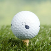 Blauwe RFID-sleutelfob Golfballen (Insitu Shirt)