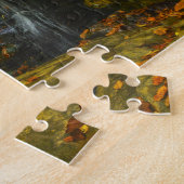 Blauwe Richel Bergen Virginia. Legpuzzel (Zijkant)