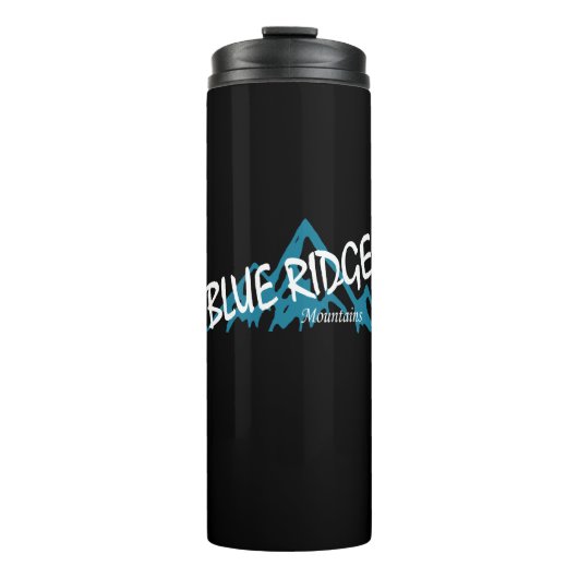 Blauwe Richel Gebergte Thermosbeker (Voorkant)
