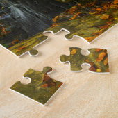 Blauwe Richelbergen van Virginia Legpuzzel (Zijkant)