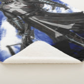 BLAUWE RIDDER SHERPA DEKEN (3/4)