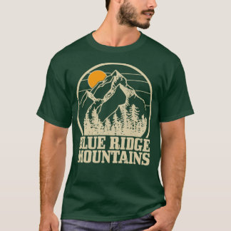 Blauwe Ridge bergen Vintage 3 T-shirt
