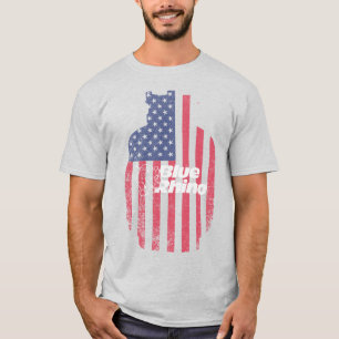 Blauwe Rijn "Amerikaanse tank" (kleur) T-shirt