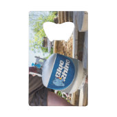 Blauwe Rijn Creditkaart Flessenopener (Voorkant)