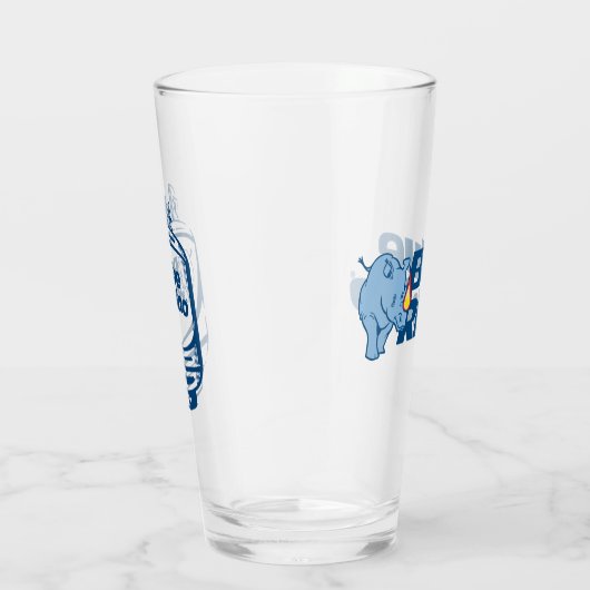 Blauwe Rijn Glas (Rechts)
