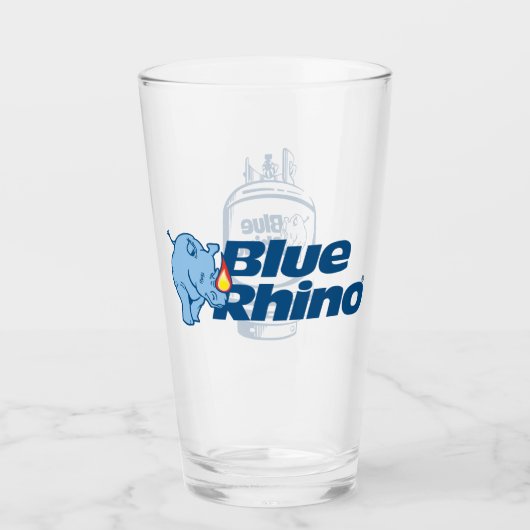 Blauwe Rijn Glas (Voorkant)