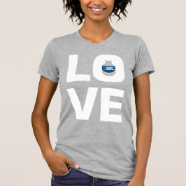 Blauwe Rijn "Liefde" Vrouwen T-shirt