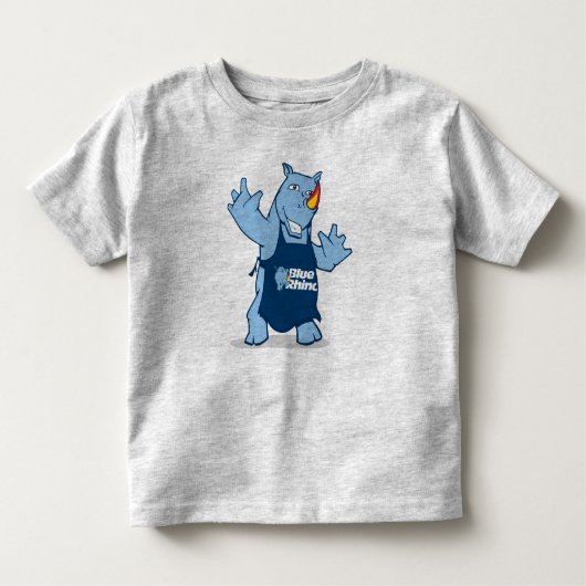 Blauwe Rijn "Rhino" Kinder Shirts (Voorkant)