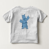 Blauwe Rijn "Rhino" Kinder Shirts (Achterkant)