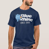 Blauwe Rijn "sinds 1994" Donkere Mannen T-shirt (Voorkant)