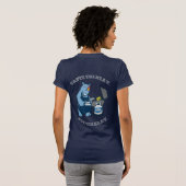 Blauwe Rijn "Smaak het vlees" Vrouwen T-shirt (Achterkant volledig)