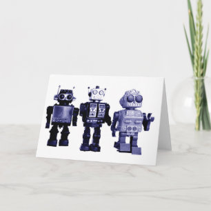 blauwe robots kaart
