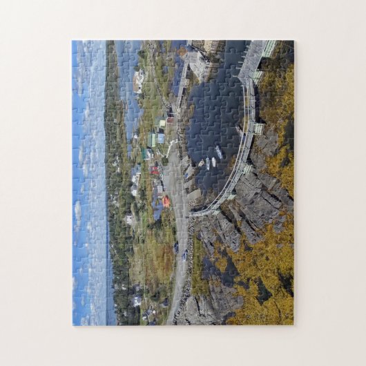 Blauwe Rocks Nova Scotia. Legpuzzel (Verticaal)