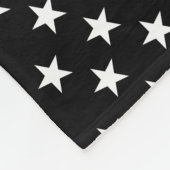 blauwe rode dunne lijn brandweerlieden symbool usa fleece deken (Hoek)