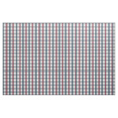 Blauwe, rode en witte patroonstructuur stof (Fat Quarter)