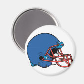 Blauwe & Rode helm Magneet (Voorkant / Achterkant)