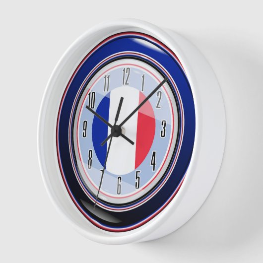 Blauwe rode vlag van Frankrijk (Hoek)