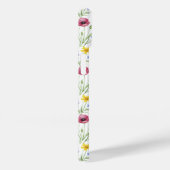 Blauwe Rode Waterverf Wilde Bloem Case-Mate iPhone Case (Achterkant / Rechts)