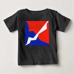 Blauwe rode witte vlag