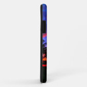 Blauwe Rode Zonnezon Exotische Hawaiian Beach Palm Case-Mate iPhone Case (Achterkant/rechts)