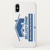 Blauwe rog Case-Mate iPhone case (Achterkant)