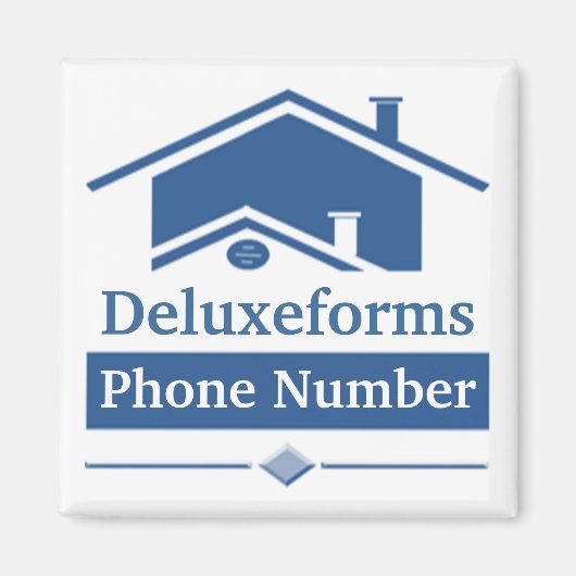 Blauwe rog magneet (Voorkant)