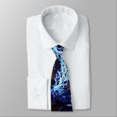 Blauwe rog stropdas (Gebonden)