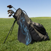 Blauwe roker golfhanddoek (Groen)