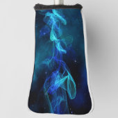 Blauwe roker golfheadcover (Draai 90)