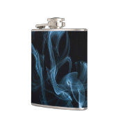 Blauwe roker heupfles (Links)