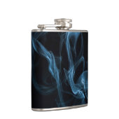 Blauwe roker heupfles (Rechts)