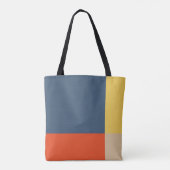 Blauwe roodgelkreeft tote bag (Achterkant)