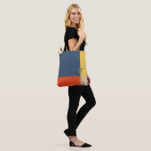 Blauwe roodgelkreeft tote bag (Op model)