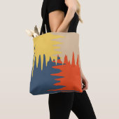 Blauwe roodgelkreeft tote bag (Dichtbij)