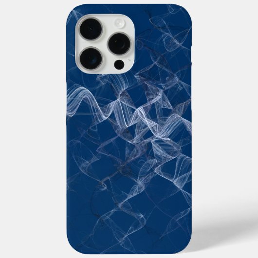 Blauwe Rook Case-Mate iPhone Case (Achterkant)