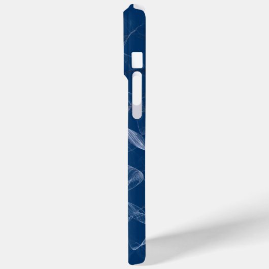Blauwe Rook Case-Mate iPhone Case (Achterkant / Links)