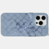 Blauwe Rook Case-Mate iPhone Case (Achterkant (horizontaal))
