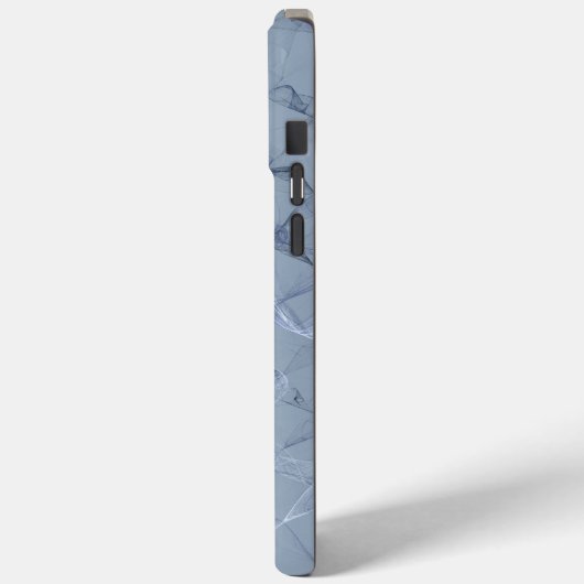Blauwe Rook Case-Mate iPhone Case (Achterkant / Links)