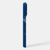 Blauwe Rook iPhone Hoesje (Rechterkant)