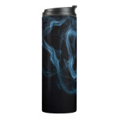Blauwe Rook Thermosbeker (Gedraaid links)