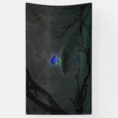 Blauwe Roos banner (Verticaal)