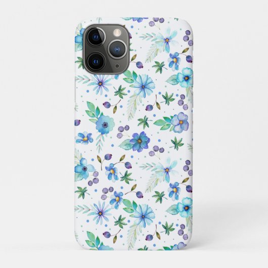 Blauwe roos Case-Mate iPhone case (Achterkant)