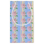 Blauwe Roos met kleine cadeautas (Achterkant)