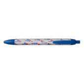 Blauwe Roos schrijfpen Inkt Pen (Achterkant)